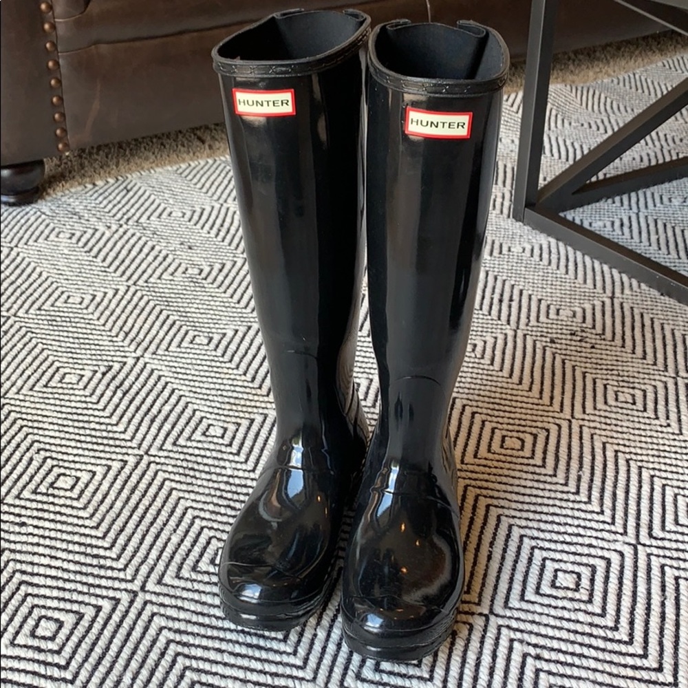 Hunter rain boots